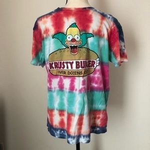 Simpson’s tie dye shirt